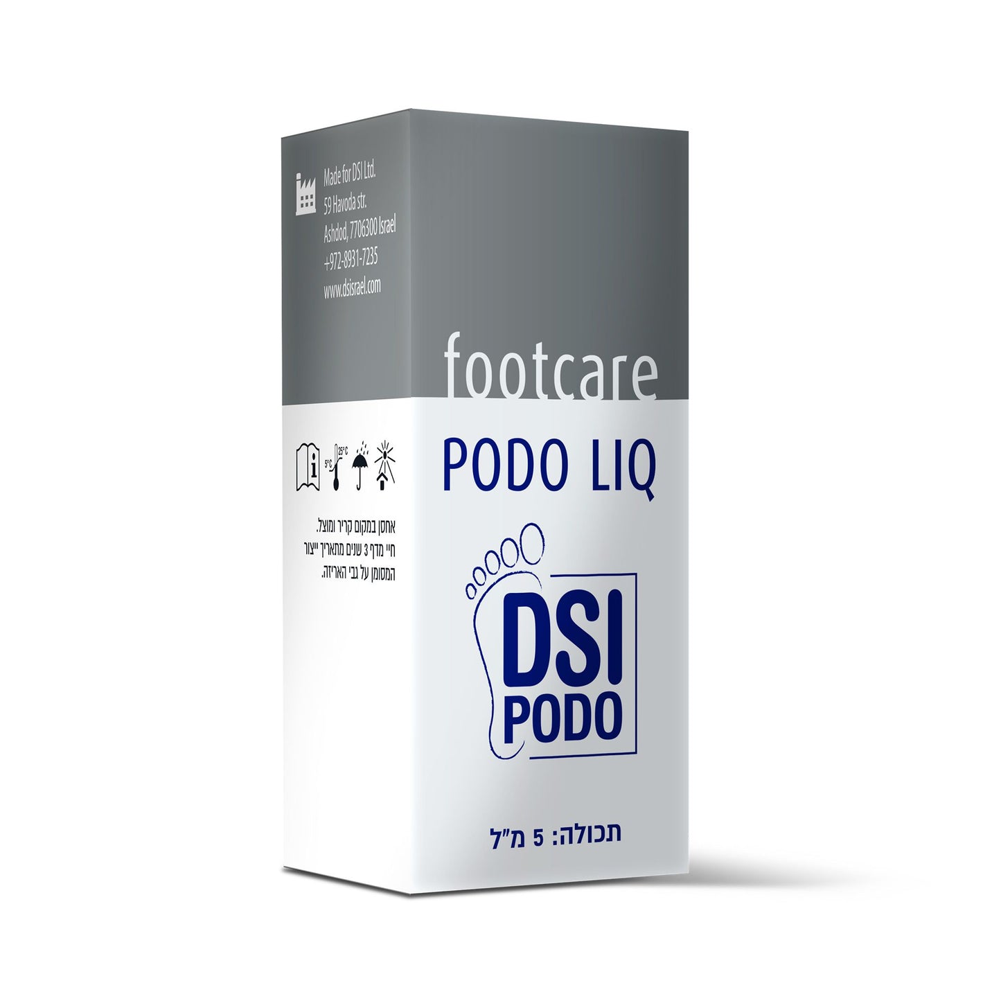 נוזל לחות לכלים ומברשות DSI PODO-LIQ