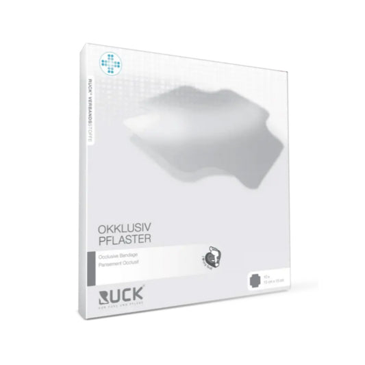 תחבושת פלסטר אוקלוסיב לעקב 10 יח