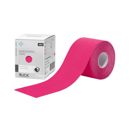 תחבושת רפואית קינזיו טייפ רוחב 5 ס"מ אורך 5 מ' לשימוש על פני העור RUCK Kinesio Tape