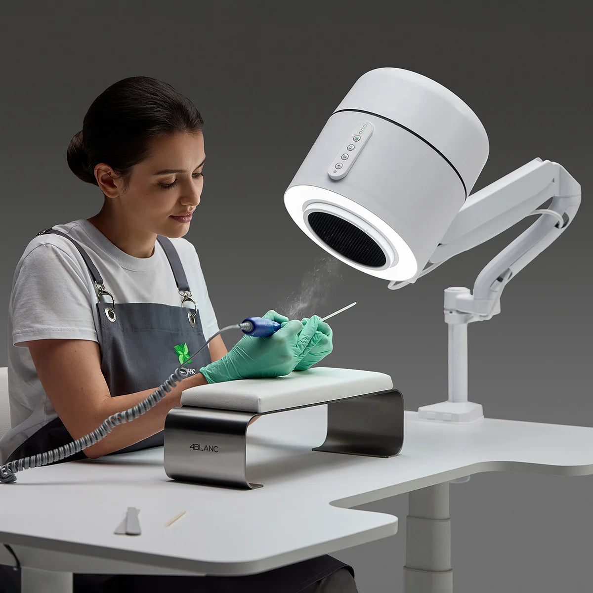 שואב אנכי 4Blanc Maestro חיבור שולחני