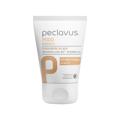 קרם לכף רגל סוכרתית עם תוספת מיקרו-חלקיקי כסף