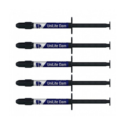 DSI UniLite® DAM - קומפוזיט נוזלי מוקשה אור לציפורן חודרנית 5 מזרקים
