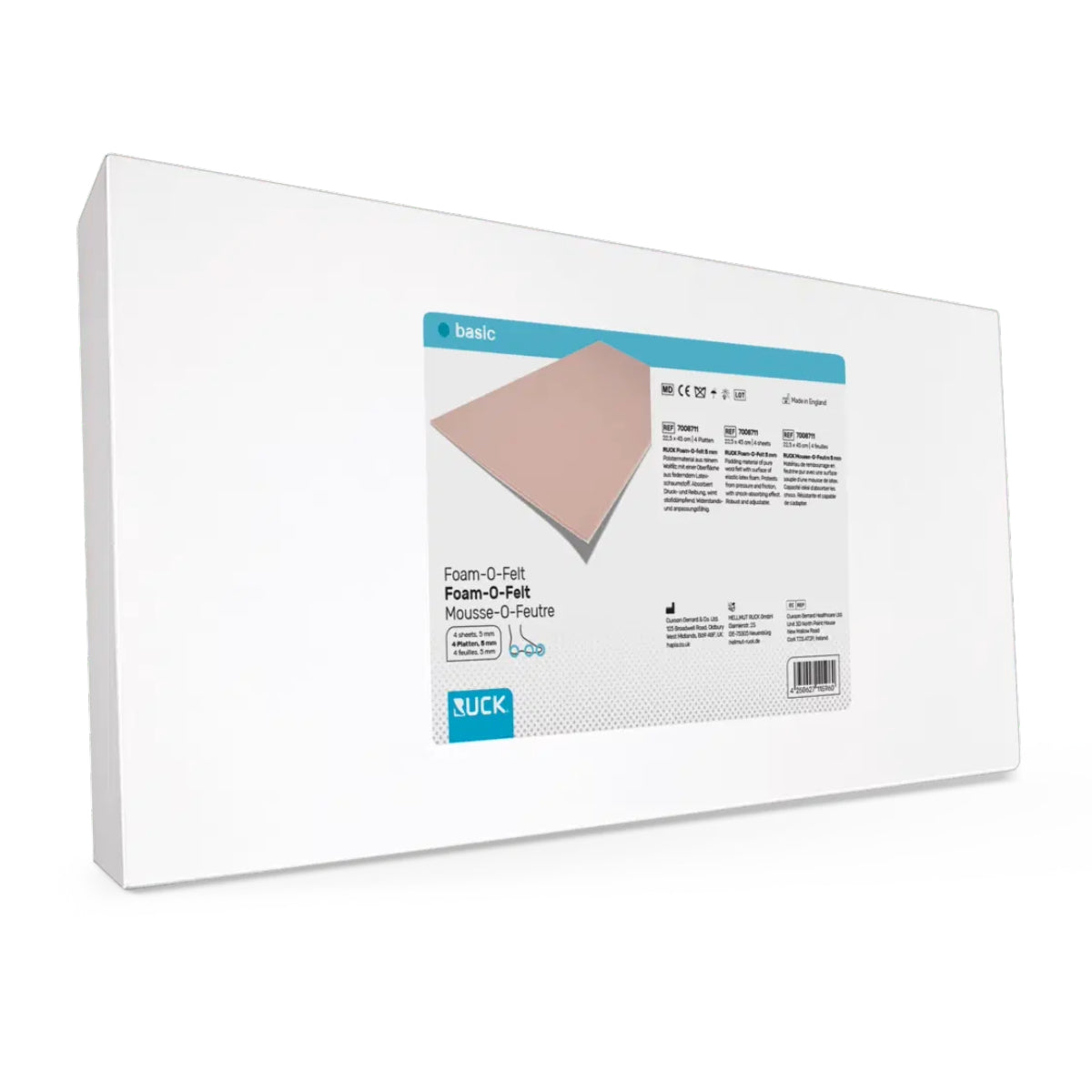 Foam-O-Felt – подушечка из гибкого вспененного латекса