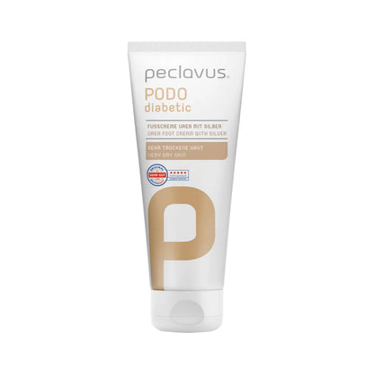 Urea Foot Cream with Silver - קרם רגליים עם אוריאה ומיקרו-חלקיקי כסף, 100 מ"ל