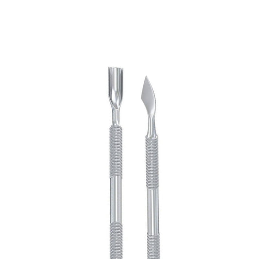 דוחף עור דו צדדי - שטוח מעוגל / סכין מחודדת צורת תילתן DSI Exclusive Skin Pusher